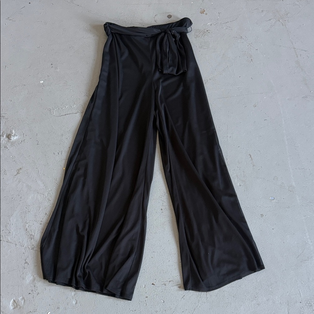 Onyx Charcoal Wide-Leg Jumpsuit